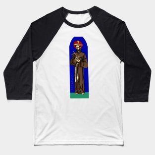 Saint Francis of Assisi Baseball T-Shirt